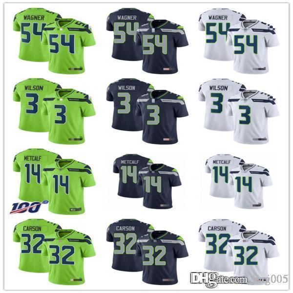 

men women youth seattle seahawks 3 russell wilson 54 bobby wagner 14 d.k. metcalf 16 tyler lockett navy custom football jerseys, Black;red