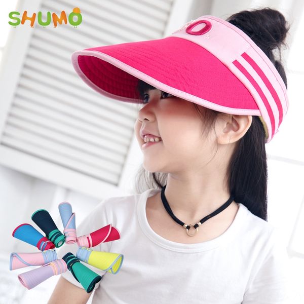 

korean sun korean style male and female children's cap baby's empty hat children's sunshade big brim sun hat, Blue;gray