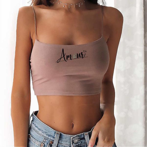 

womens sleeveless crop camis small camisole summer solid casual basic female tank b001x027, White