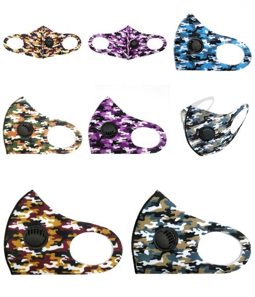 

masque bouche designer printed full face mask black fabric reusable horror #314#427#594