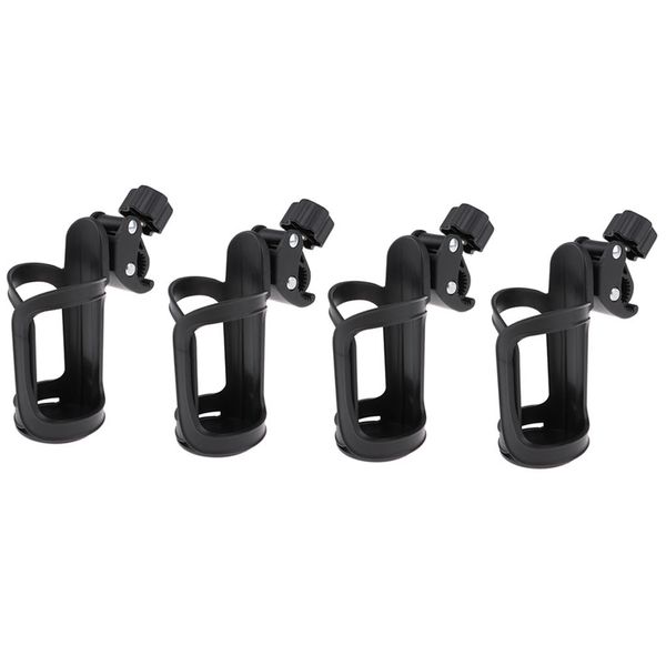 

4pcs baby stroller pram cup holder universal bottle drink water black