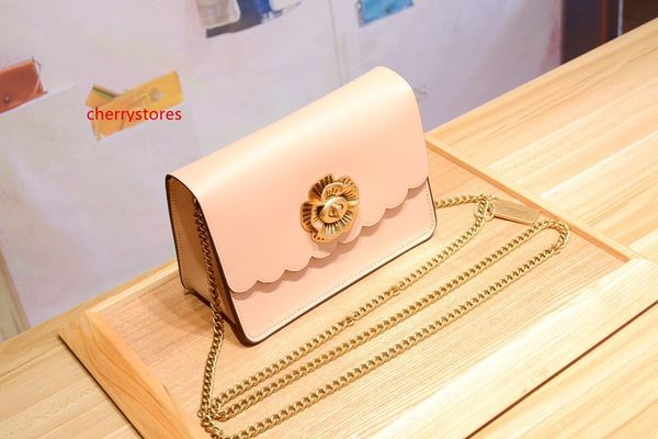 

selling classic ladies bag printed letter chain bag genuine leather wallet crossbody shoulder bag men women