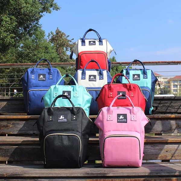 

new portable new quantity portable double shoulder mummy bag cross korean oxford large capacity mummy bag