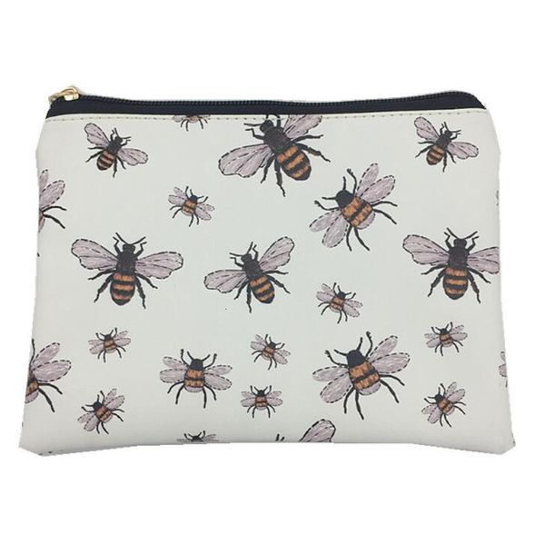 

m391 новая сумка для женщин мультфильм пчелы unicorn альпака арбуз птица печати ткань мультфильм мешок подарков оптом