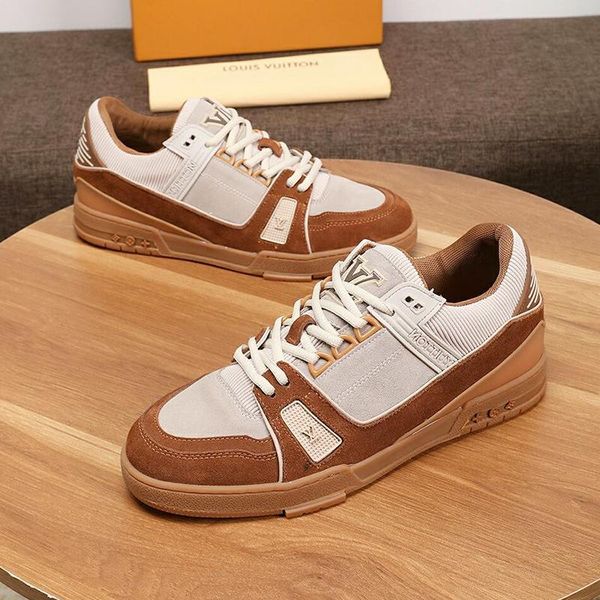 

fashion men shoes outdoor trianers sneakers sport scarpe da uomo luxury design mens shoes casual chaussures pour hommes sale fashion sneaker, Black