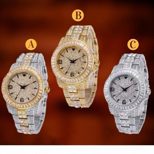 

topgrillz iced out багет часы кварцевые золото hip hop наручные часы с micro pave cz из нержавеющей стали браслет часы часы y19051503, Slivery;brown