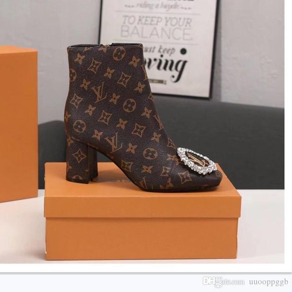 

2019i new ladies casual fashion booties luxury women's travel party shoes, original box packaging fast deliverr, Black