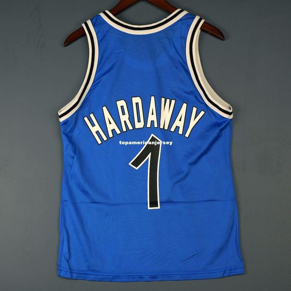 

100% stitched penny hardaway champion sewn jersey mens vest size xs-6xl stitched basketball jerseys ncaa, Gray