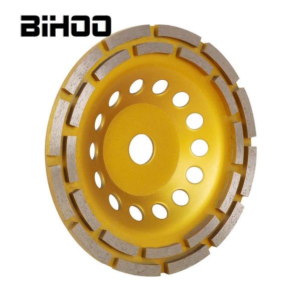 

150/180mm diamond grinding wheel double row rotary grinding bowl cutting disc for brick concrete marble tile granite ceramic