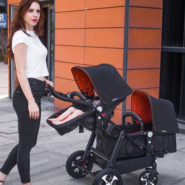 

lightweight twins baby stroller double stroller twin poussette double passeggino gemellare carrinho de gemeos 13kg