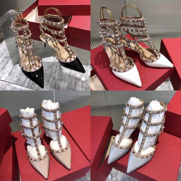 

2020 summer fashion thin belt open-toe cat heel shoes square head simple temperament word buckle middle heel female sandals#684, Black