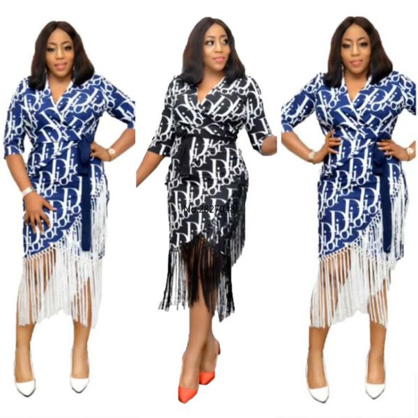 

african dresses for women dashiki 3/4 sleeve african clothes bazin riche ankara africa dress fashion robe clothing, Red