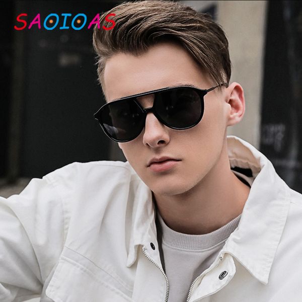 

saoioas summer polarized sunglasses men women fashion 2020 sunglasses female driving shades male eyewear uv400 protection, White;black