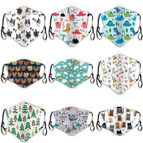 

in stock protective face mask dustproof er masques full reusable masks anti dust elastic popular#247