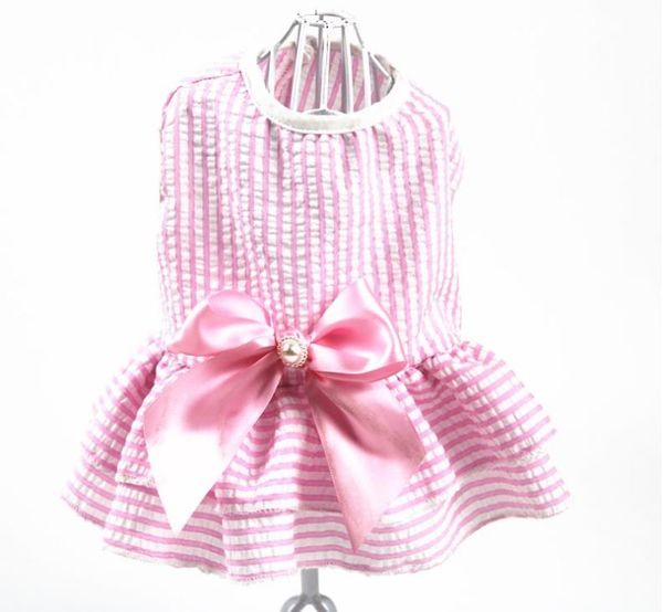 

est pet dog dress bow skirt miniature dog teddy cat lovers friend dress pet dress