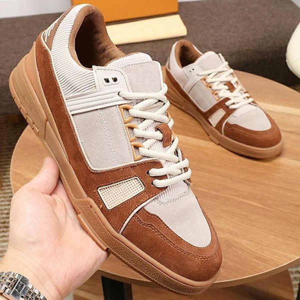 

breathable trainer sneaker mens shoes herren sportschuhe new arrival autumn and winter comfortable design lace -up low casual me, Black