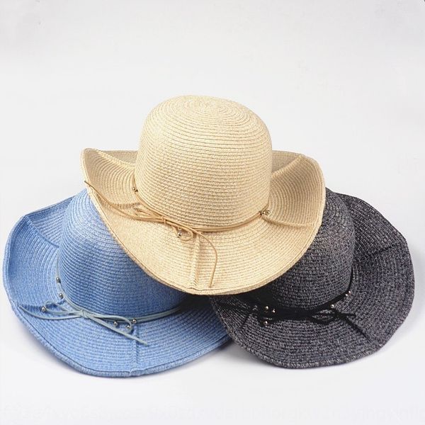 

new children's summer beach sun sunscreen foldable hat beach sun hat, Blue;gray