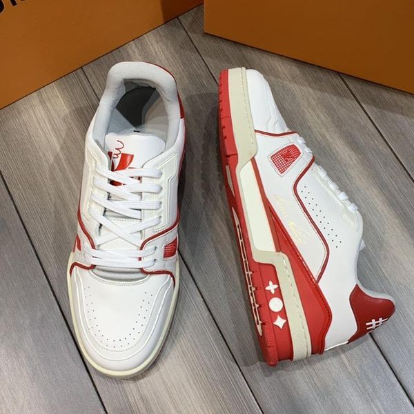 

роскошные тренер тапки мужская обувь высокого качества vintage легкий мягкий footwears scarpe sportive da uomo спорт lace -до low top мужска, Black