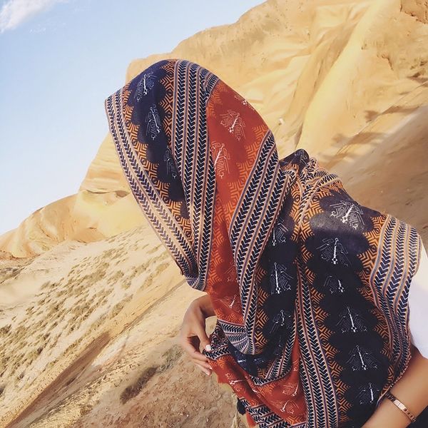 

scarf cotton and linen scarf shawl cotton and linen shawl, Blue;gray