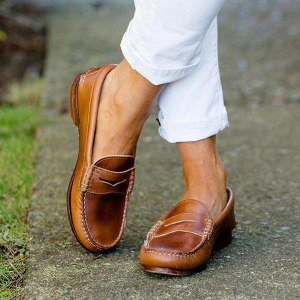 

litthing flat shoes women slip on shoes for women genuine leather loafers flats ladies plus size sapato feminino, Black