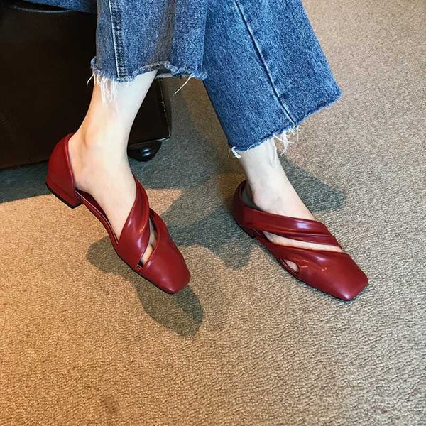 

2020 women pumps office ladies shoes fashion pleated flats round toe slip on ladies low heels boat shoes female dress shoe, Black