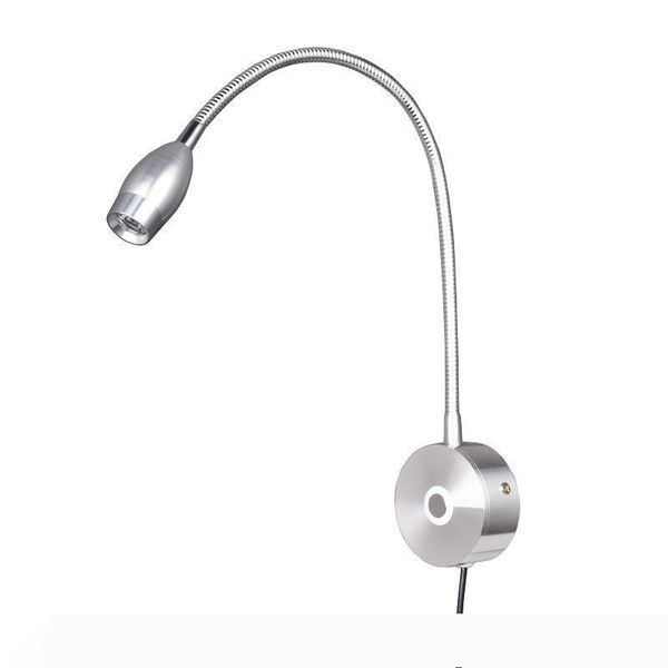 

plug in led wall lamp touch dimmable wall lights adjustable wall mounted sconce lighting for bedroom bedside reading fixture