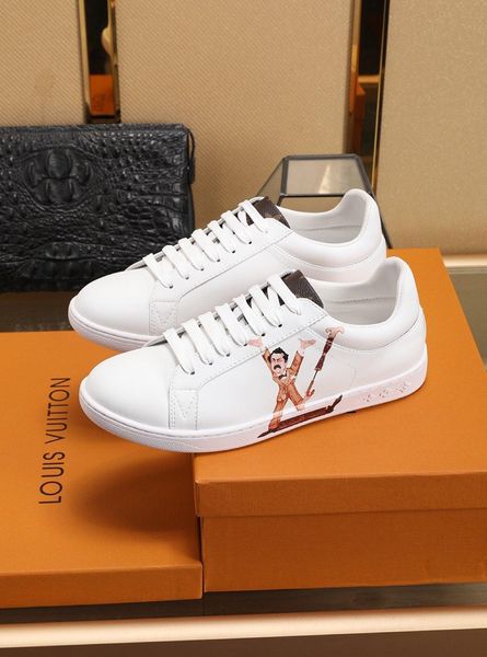 

2020jq limited edition new fashion trend wild menmen casual comfortable shoes hiking shoes sports shoes original box packaging, Black