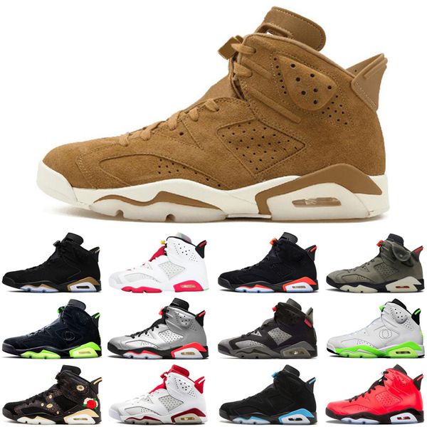 

fashion dmp 6 6s hare men basketball shoes travis scotts psg infrared oregon unc outdoor mens trainers sports sneakers size 7-13