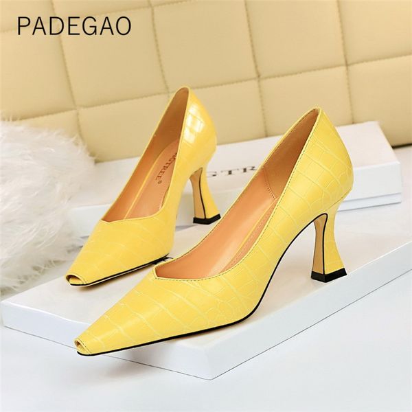 

женская обувь 2020 sexy высокий каблук элегантная мода партия корейских пяток, Black