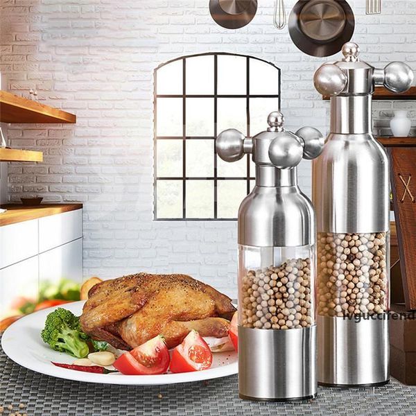 

new 1pcs kitchen creative gadgets kitchen sauce pepper mill black pepper mill garlic mill spice the grinder dropshipping t200323
