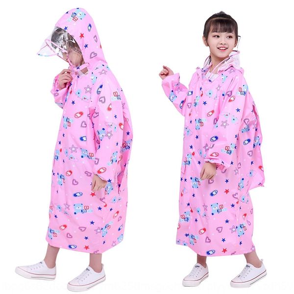 

ldw8n special offer children's raincoat with schoolbags primary school students poncho boys and bag cloak cloak girls children kinderga
