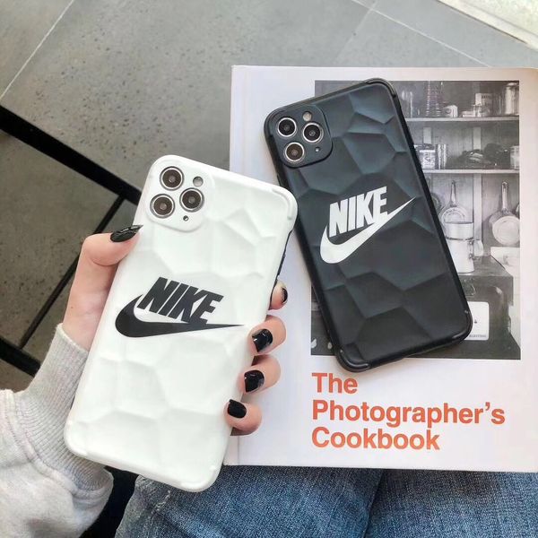 

sport brand 3d cube phone case for iphone 11 pro xs max xr x 7 8 plus
