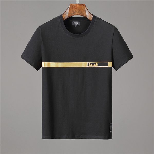 

casual mens designers t shirt men women couples casual short sleeve mens round neck tees 5 colors m-3xl, White;black