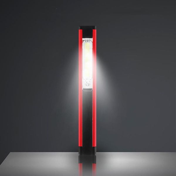 

portable lanterns 3 in 1 floodlight modes cob led hand torch camping magnetic work light auto inspection repairing lamp emergency use
