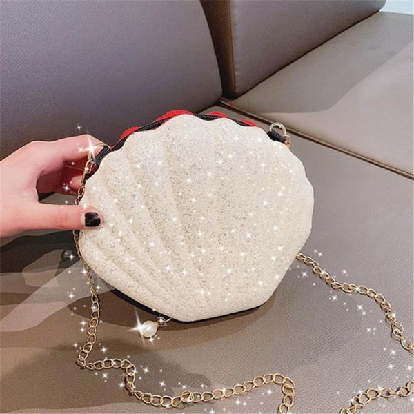 

pu lady shoulder bag women latest fashion bags with zipper 2020 shell bag