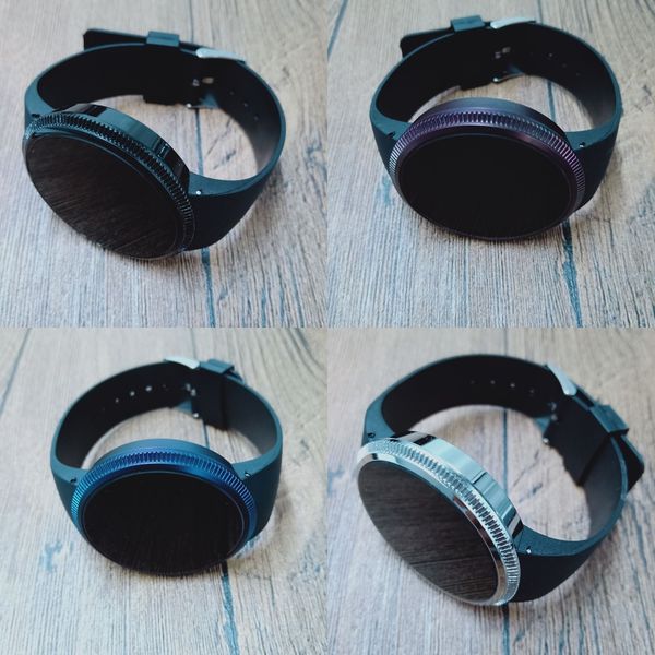 

2020 новые светодиодные электронные часы с сенсорным экраном студентов мужского и женского пола металла спорт водонепроницаемый творческие э, Blue