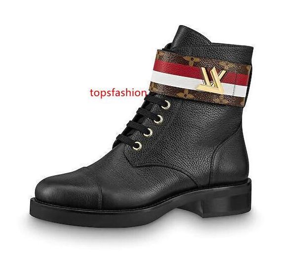 

2019 women letter buckle printing casual shoes cow leather wonderland flat boots 1a4gny 35-41 with, Black;green