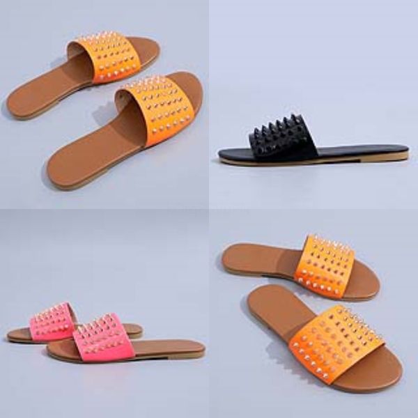 

2020 dener women soes girl flip flops fasion black slippers animal colors sandals ig quality ceap soes big size 35-43#604