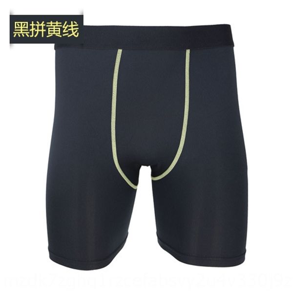 

gdjlp arsuxeo sports leggings sweat-absorbent quick-drying breathable running foot basketball riding boxer underwear tight pants underwear t, Gray;blue