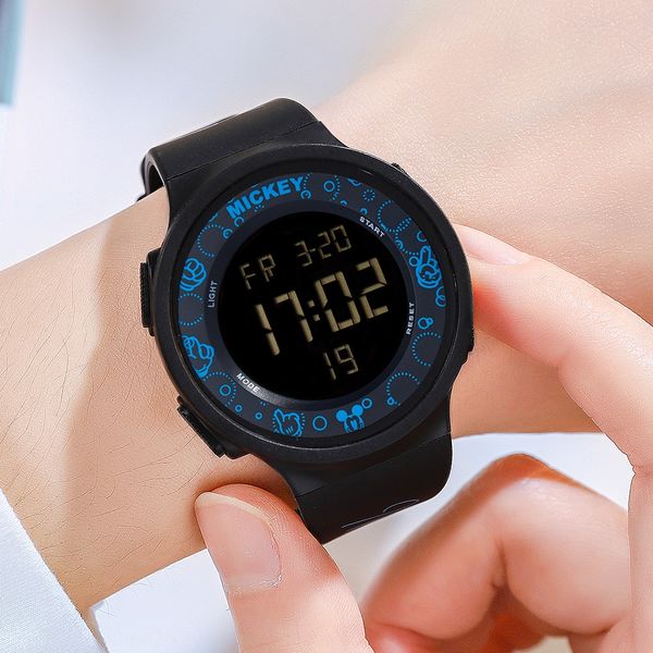 

haotf multifunctional sports waterproof swimming student children 179 electronic multifunctional sports watchwaterproof swimming electronic, Blue