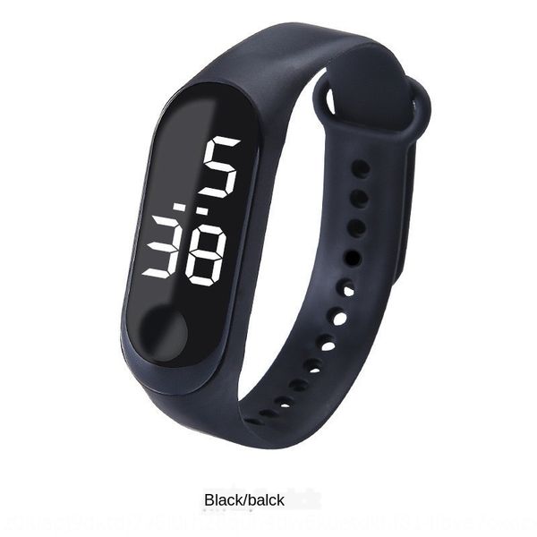 

new m3 touch white light led electronic watch fashion student couple waterproof leisure sports led electronic watch, Blue
