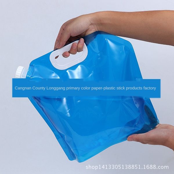 

y2vgm folding water outdoor sports outdoor sports storage bag portable water bag 10l large capacity portable bucket travel camping mountain