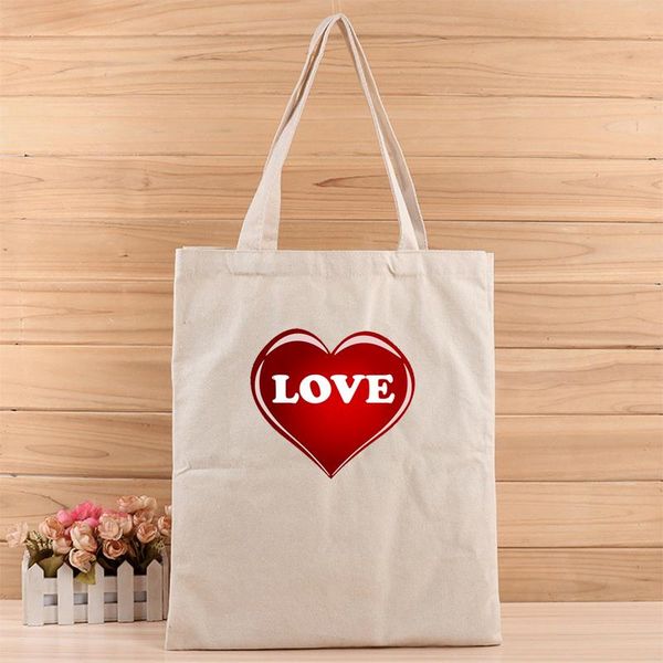 

творческое сердце любви стиль мода девочек и женщин вскользь canvas tote сумки костюм для покупок, подарков, свадьба, день рождения или что
