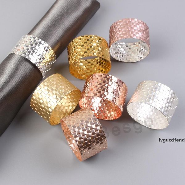 

gold silver napkin rings wedding napkin buckle for wedding party banquet table decoration supplies metal napkin holders wholesale dbc bh2741