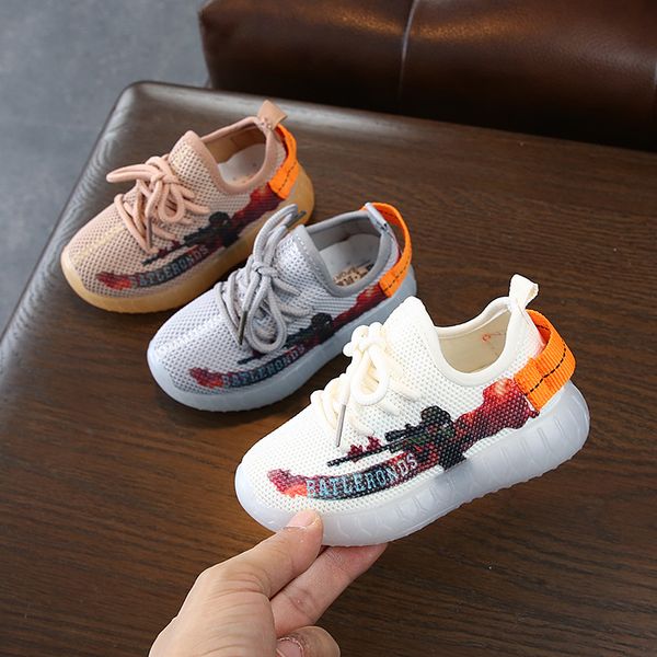 

slip-on breathable comfortable material kids sneakers for girls baby shoes 2020 new baby boy shoes for girls sneakers chil, Black