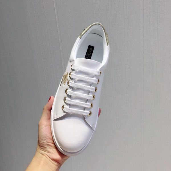 

2020q new trend embroidered graffiti leather casual shoes outdoor men and women sports shoes fashion wild couple shoes, size 35-451, Black