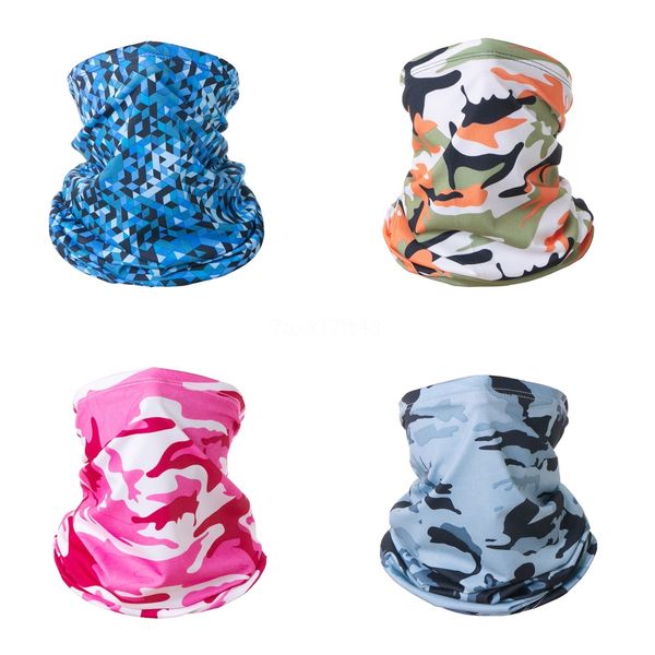 

camouflage neck mask men magic face er skull scarf dust wind outdoor sports headwear breathable for fishing hiking cycling #292#406#370, Black