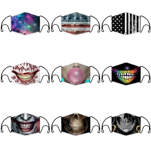 

s cartoon reuseble face masks thicken protective breather pm2.5 anti dust mask for mouth face mask 356