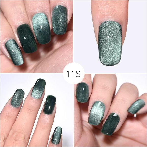 

rolabling 5ml meteorite wide cat eye nail gel polish nail art gel polish glue uv lacquer varnish soak off nails, Red;pink