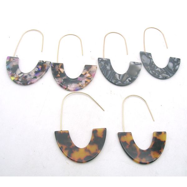 

dandie fashion three different colors earrings for women, Golden